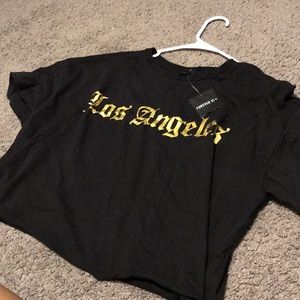 Black Los Angeles top